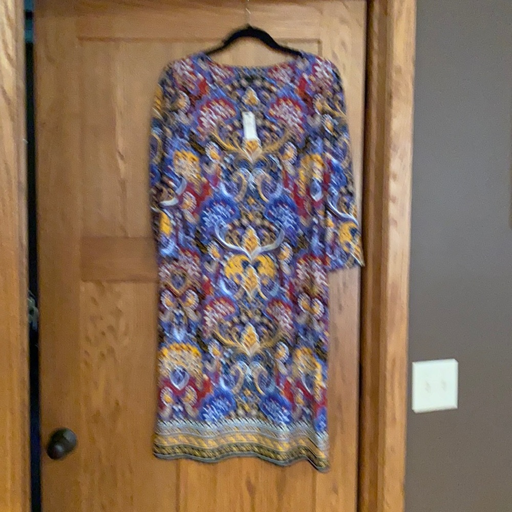 NWT Talbot paisley dress.